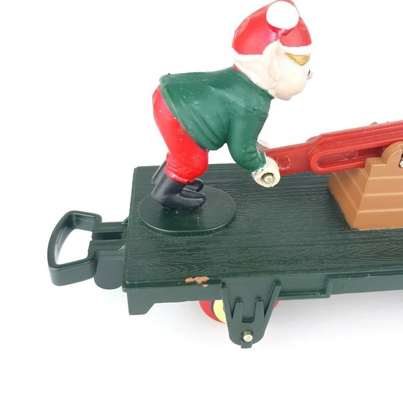 NorthPole Christmas Express Train Toy State Animated Elf Car 1993 Replacement - Picture 5 of 12